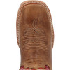 Durango Men's PRCA Collection Men's Sand Tobacco and Cayenne Bison Western Boot  DDB0468  Thumbnail Image