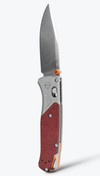Benchmade 535-09 Ash Grey/Redstone Bugout Drop Point Folding Knife  535-09 610953212339 Thumbnail Image
