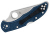 Spyderco Delica 4 SPY27 Plain Drop Point Knife  C11PCBL 716104000319 Thumbnail Image