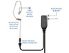 Earphone Connection Whisper Hawk Covert Lapel Microphone  WH-HAWK  Thumbnail Image