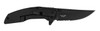 Kershaw Outright Black Serrated Trailing Point Folding Knife  8320BLKST 087171069555 Thumbnail Image