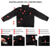 First Class Uniforms Sinatra Lancer 3 In 1 Winter Parka  JSID03  Thumbnail Image