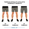 LAPG Men's Terrain Stealth Athletic Shorts Thumbnail Image