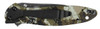 Kershaw Leek Kings Camo Drop Point Blackwash Folding Knife  1660KC 087171072500 Thumbnail Image