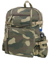 Rothco Jumbo Vintage Canvas Backpack JVCB, camouflage print, multiple compartments and side water bottle pocket. Thumbnail Image