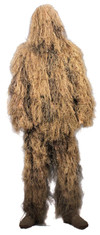 Rothco Lightweight All Purpose Ghillie Suit LAPGS, full-body camouflaging ghillie suit with extensive synthetic foliage for outdoor concealment. Thumbnail Image