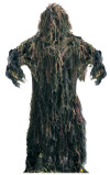 Rothco Lightweight All Purpose Ghillie Suit LAPGS, full-body camouflage ghillie suit with natural foliage colors and textures for concealment. Thumbnail Image