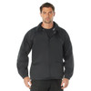 Rothco Lined Coaches Security Jacket LCSJ, a black, insulated jacket worn by a male model for security and outdoor activities. Thumbnail Image