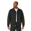 Rothco Lightweight Canvas Work Jacket LCWJ, image of a black lightweight canvas work jacket worn by a male model. Thumbnail Image