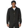 Rothco Lightweight Canvas Work Jacket LCWJ, a man wearing a black lightweight canvas work jacket with a front zipper and collar. Thumbnail Image