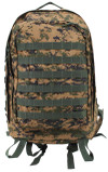 Rothco MOLLE II 3-Day Assault Pack M3DAP, camouflage military tactical backpack with multiple compartments and MOLLE webbing for gear attachment. Thumbnail Image