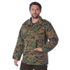 Rothco M-65 Field Jacket M65FJ, camouflage military-style jacket with multiple pockets and button closures. Thumbnail Image