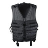 Rothco MOLLE Modular Vest MMV, black tactical military vest with MOLLE webbing and adjustable straps. Thumbnail Image