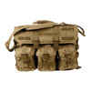 Rothco MOLLE Tactical Laptop Briefcase, rugged tan tactical backpack with multiple compartments, MOLLE webbing, and secure buckle closures for military-grade storage. Thumbnail Image
