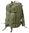 Rothco Medium Transport Pack MTP, tactical military style olive green backpack with multiple compartments, MOLLE webbing, padded straps, and sturdy zipper closures. Thumbnail Image