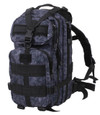 Rothco Medium Transport Pack MTP, tactical military-style backpack with digital camouflage pattern, multiple compartments, and adjustable straps. Thumbnail Image
