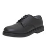 Rothco Military Uniform Oxford Leather Shoes MUOLS, black leather combat shoes with laces, durable sole, and military-style design. Thumbnail Image