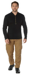 Rothco Quarter Zip Acrylic Commando Sweater - LA Police Gear Thumbnail Image
