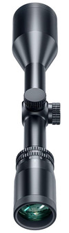 Bushnell 3-9x50 R3 Multi-X Reticle Riflescope, close-up view showing the black scope with adjustment knobs and objective lens. Thumbnail Image