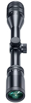 Bushnell 4-12x40 R3 DOA Quick Ballistic Reticle Riflescope, a black adjustable telescopic sight with detailed zoom and reticle dials for precision shooting. Thumbnail Image
