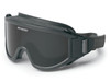 ESS Flight Deck Black with Clear & Smoke Gray Goggles, protective eyewear with black frame and adjustable strap Thumbnail Image