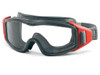ESS FirePro Wildland AF Goggles, protective eyewear with black frame and tinted lenses for wildfire firefighter safety. Thumbnail Image