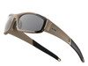 ESS CDI Terrain Tan w/Clear & Smoke Gray sunglasses, durable tactical eyewear with beige frame and polarized lenses. Thumbnail Image