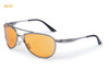 ESS inVINCEible Aviator Sunglasses ESS-EE4062, stylish sunglasses with metallic frame and orange tinted lenses. Thumbnail Image
