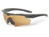 ESS Crossbow Sunglasses ESS-EE9007, sport sunglasses with orange-tinted mirrored lenses and black frame designed for tactical and outdoor activities. Thumbnail Image