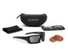 ESS Rollbar Tactical Sunglasses ESS-EE9018, including protective case, interchangeable lenses, cleaning cloth, and polarized lenses for enhanced vision. Thumbnail Image