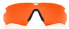 ESS CrossBlade Eyeshield ONE STD Blk Laser LPL-5, orange laser protective eyewear with black nose bridge for laser safety. Thumbnail Image