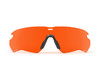 ESS CrossBlade ONE NARO Black Eyeshield Laser LPL-5 sports sunglasses, orange lens, aerodynamic design with black nose pad and frame accents. Thumbnail Image