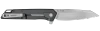 Kershaw Misdirect XL Flipper Folding Knife 1441-KER, modern tactical folding knife with a large silver blade and black handle featuring a flipper opening mechanism. Thumbnail Image