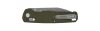Kershaw Bel Air XL Olive 3V Folding Knife 6110OL, olive green handle with sleek silver blade and textured grip. Thumbnail Image