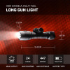 Streamlight ProTac Rail Mount HL-X Pro Gun Light PTRMHLXP, tactical flashlight with mounting rail and LED light beam. Thumbnail Image