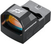 Simmons 1x25 Pro Target Reflex Red Dot Sight, compact black sight with adjustable brightness and multi-coated optics. Thumbnail Image