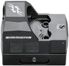 Simmons 1x25 Pro Target Reflex Red Dot Sight, black compact sight with adjustment knob and mounting base. Thumbnail Image