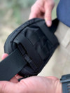 Kitanica Flip Admin Pouch 112-KN, close-up view of the black tactical admin pouch with multiple compartments and adjustable strap for organized storage. Thumbnail Image