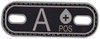 5ive Star Gear Blood Type Morale Patch A+ Black/Grey Thumbnail Image