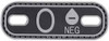 5ive Star Gear Blood Type Morale Patch O- Black/Grey Thumbnail Image