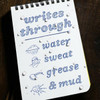 Rite in the Rain Durable Clicker Pen CLICKER blue example Thumbnail Image