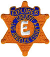Heros Pride LA County Sheriff Explorer Star Patch 5002-HP Thumbnail Image