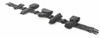 Heros Pride Ballistic Duty Gear Rig Kit items snapped onto belt  shown unbuckled and flat on surface Thumbnail Image