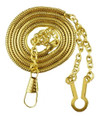 Heros Pride Whistle Chain with Button Style Hook WHISTLE-CHAIN - Gold Thumbnail Image