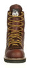Georgia Boot Logger 8" Brown Waterproof Steel Toe Lace-To-Toe Boot  G103 