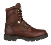 Georgia Boot Homeland 8" Brown Waterproof Steel Toe Work Boot  G107 