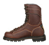 Georgia Boot Logger 9" Brown Waterproof AMP LT Low Heel Boot  GB00237 