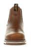 Georgia Boot Wedge 5" Brown Waterproof Chelsea Boot  GB00352 
