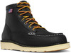 Danner Women's Bull Run Moc Toe 6" Black Work Boot 15587  15587 