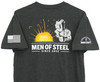 Iron & Haft Men's Men Of Steel Short Sleeve T-Shirt